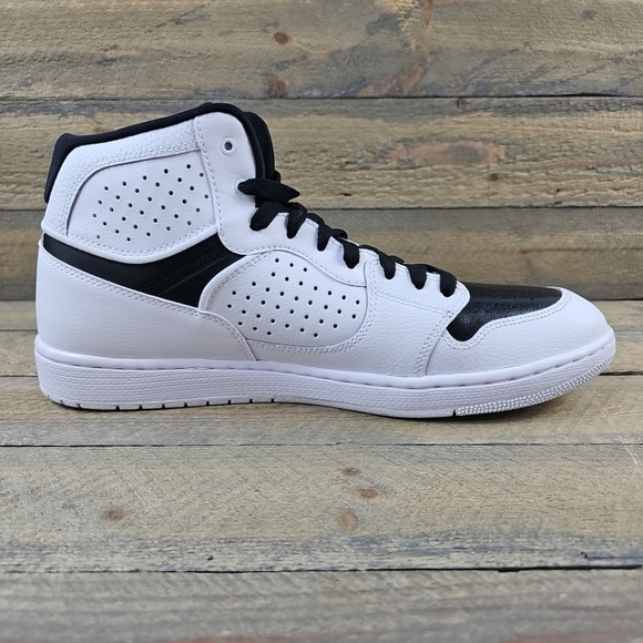 Nike Jordan Access Men's High Top Shoes White,Gym-Red,Black - Picture 6 of 10